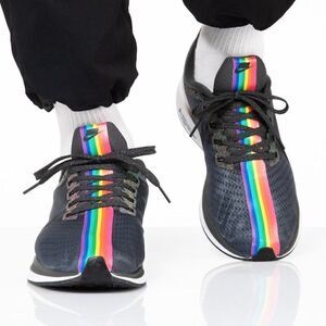 Nike Zoom Pegasus 35 Turbo Be True CK1948 001 LGBTQ+ Anthracite Mens 4 Wmns 5.5